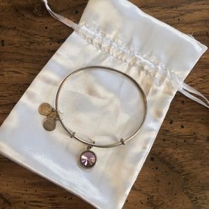 Alex and Ani June birthstone bracelet